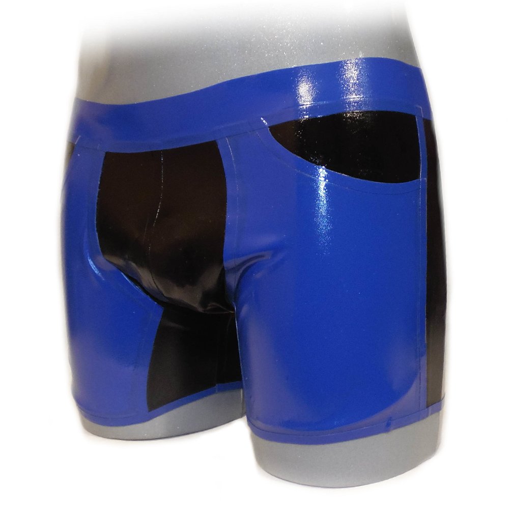 Latex Shorts mit modischen Design