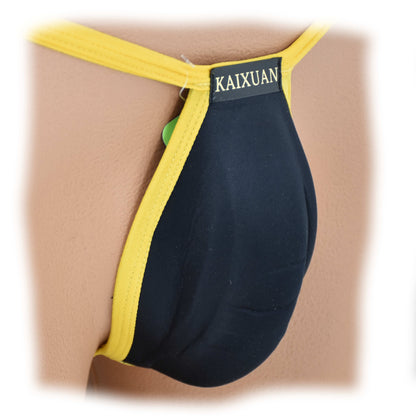 Padded push-up mini thong for more in the crotch