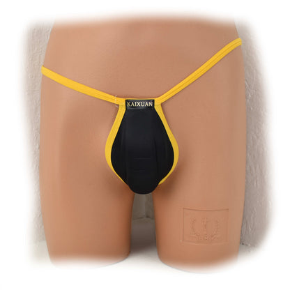 Padded push-up mini thong for more in the crotch