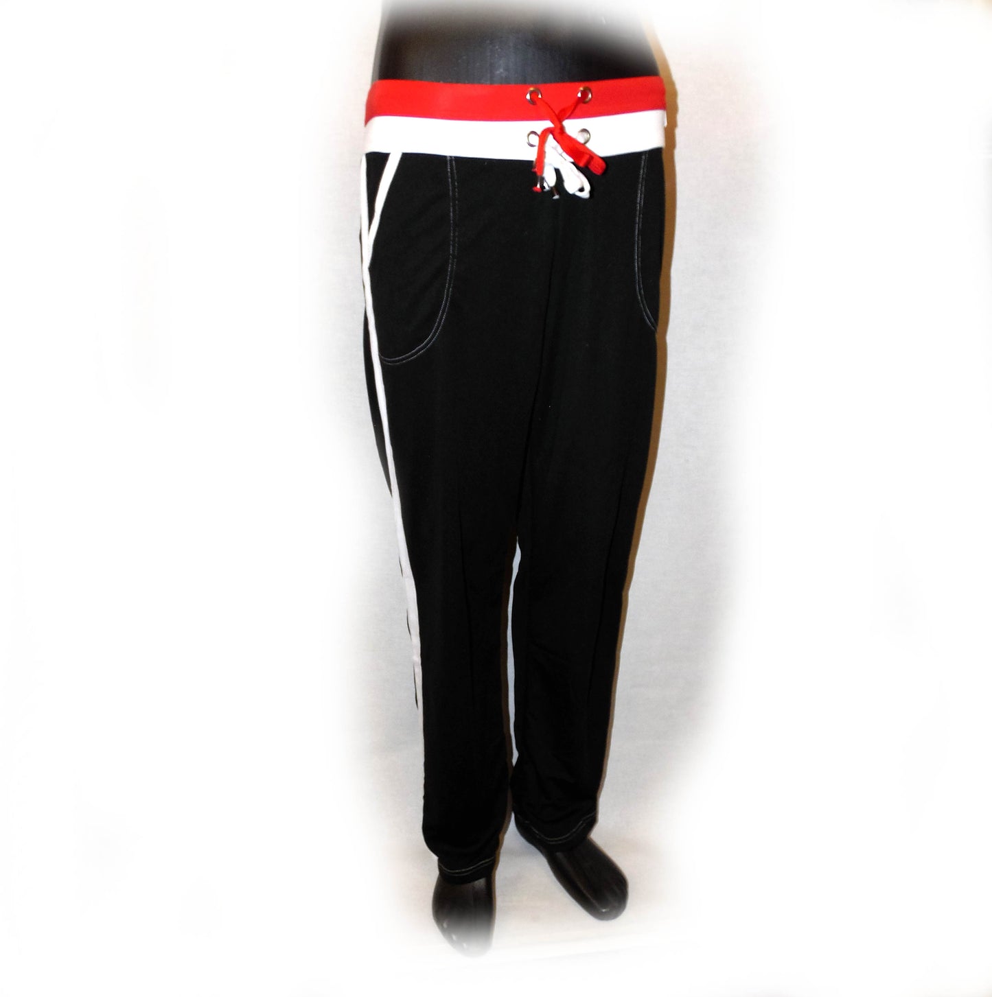 Lange Sporthose Freizeithose mit Doppel-Kordel