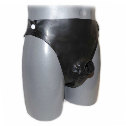 Latex  Rüsselslip ouvert seitlich zum öffnen 3 Knöpfe