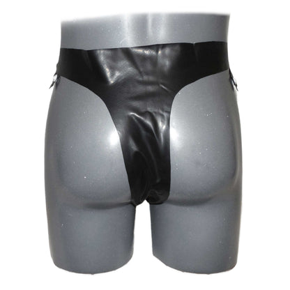 Latex  Rüsselslip ouvert seitlich zum öffnen 3 Knöpfe