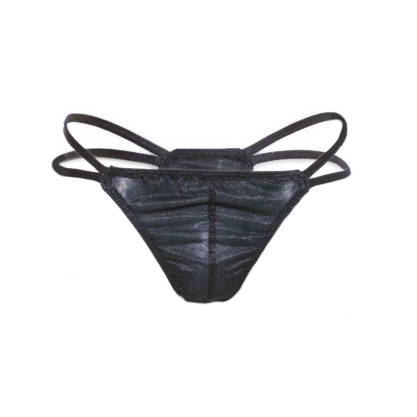 String Transparent mit 2 Seitenbändern