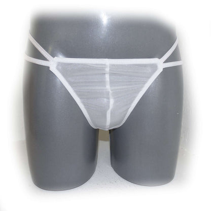 String Transparent mit 2 Seitenbändern