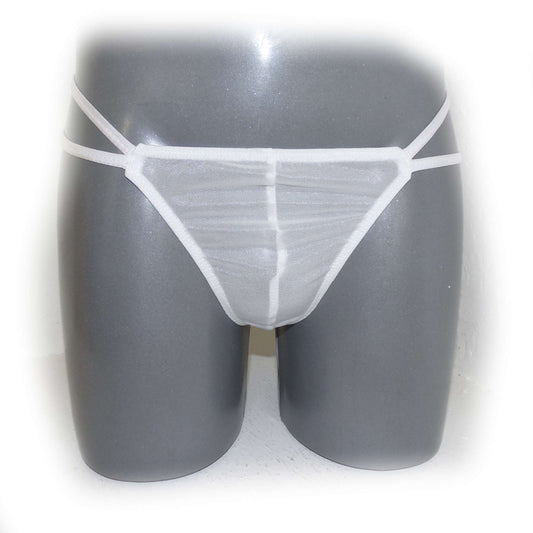 String Transparent mit 2 Seitenbändern