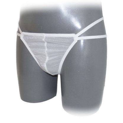 String Transparent mit 2 Seitenbändern