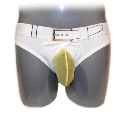 Pants mit extra Platz vorne und Gürteldruck auf dem Bun