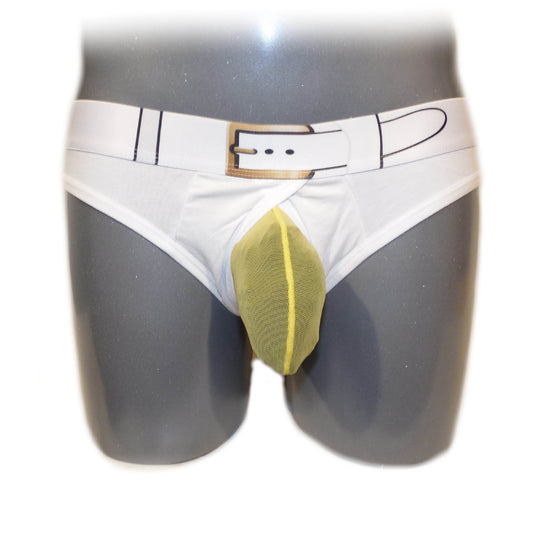 Pants mit extra Platz vorne und Gürteldruck auf dem Bun