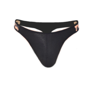 Men Pouch Transparent See Through Mesh Male String