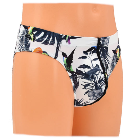 Herren Slip mit durchgehendem Streifen in der Mitte