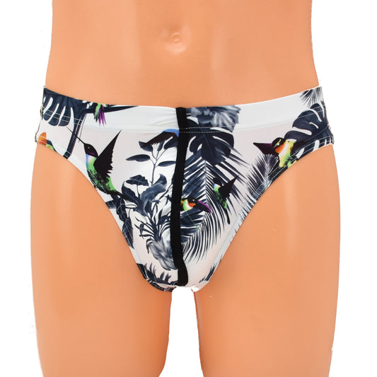 Herren Slip mit durchgehendem Streifen in der Mitte