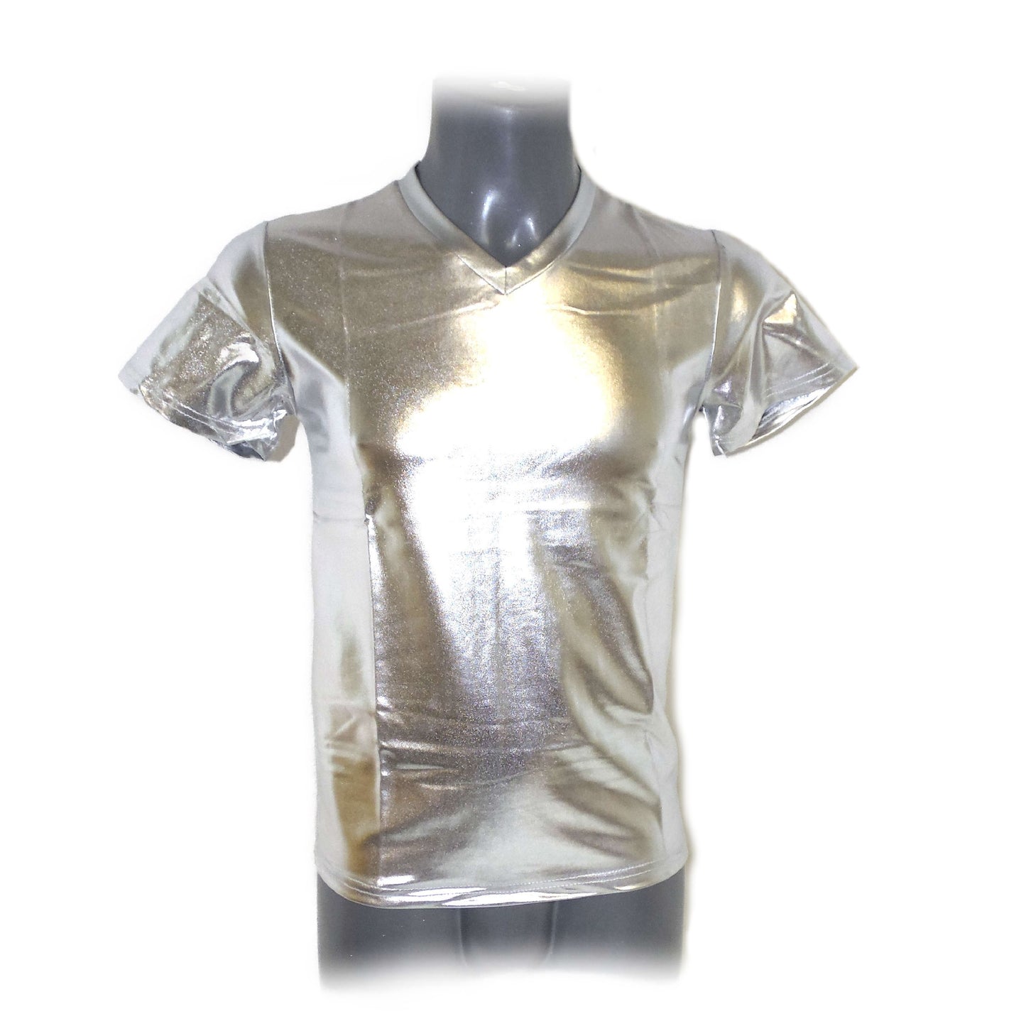 Slim stage jacket short sleeved casual T-shirt