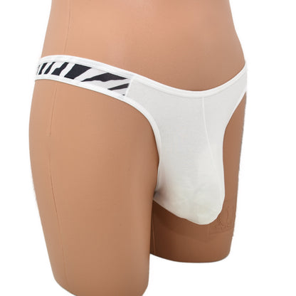 Men Pouch Transparent See Through Mesh Male String