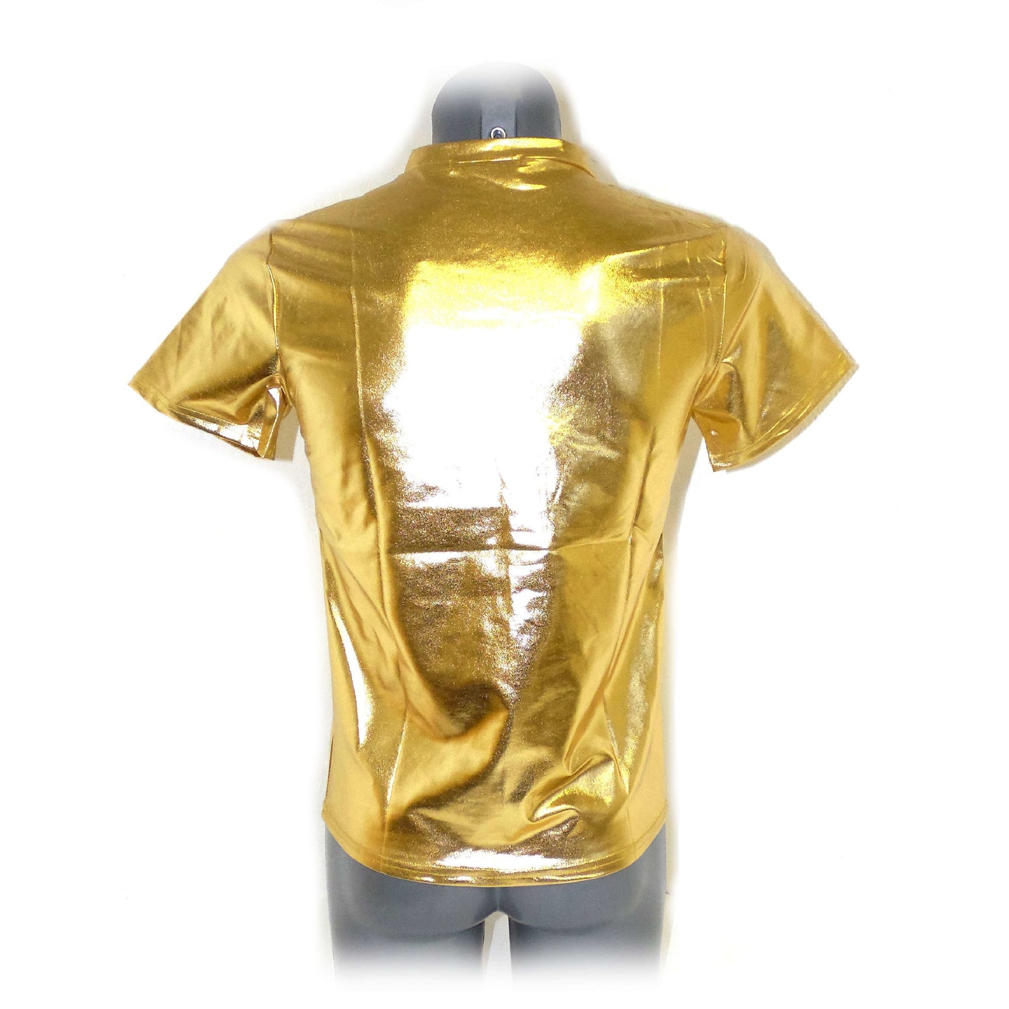 Slim stage jacket short sleeved casual T-shirt