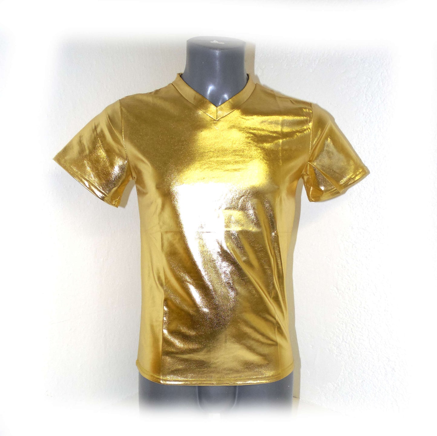 Slim stage jacket short sleeved casual T-shirt