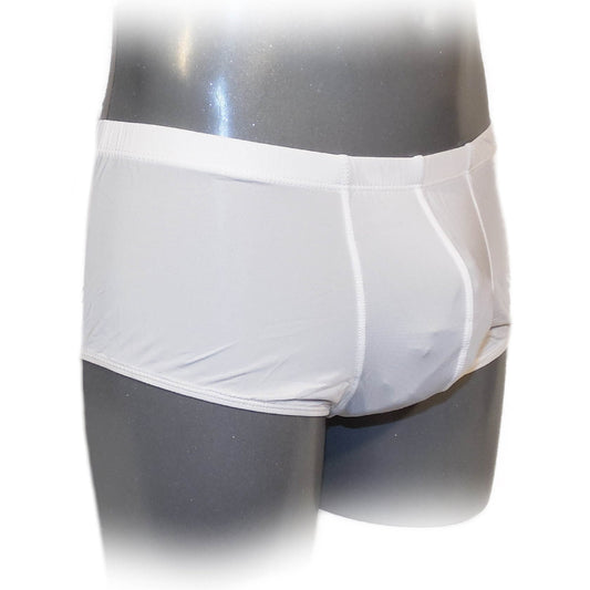 Pants Weiß glänzend