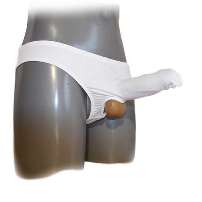 Rüsselslip mit freien Hoden