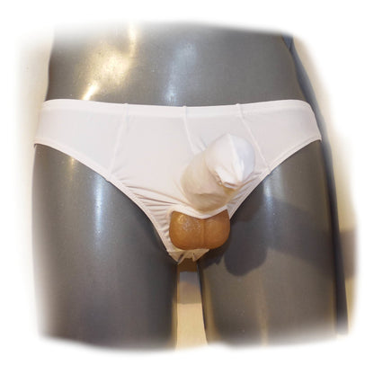 Rüsselslip mit freien Hoden