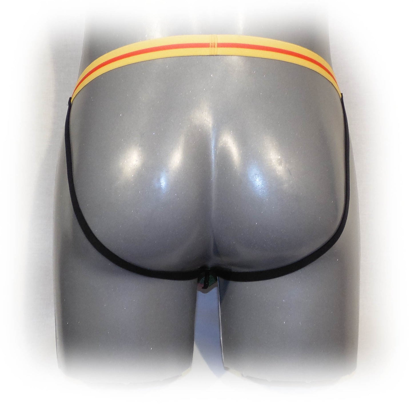 Transparenter Jock mit Netzbeutel vorne Butterfly