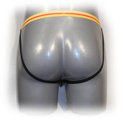 Transparenter Jock mit Netzbeutel vorne Butterfly