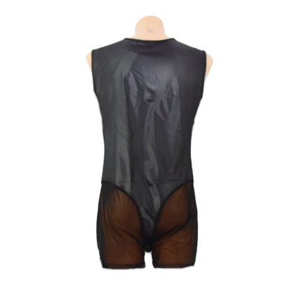 Lederbody PU vorne zum öffnen mit Netz