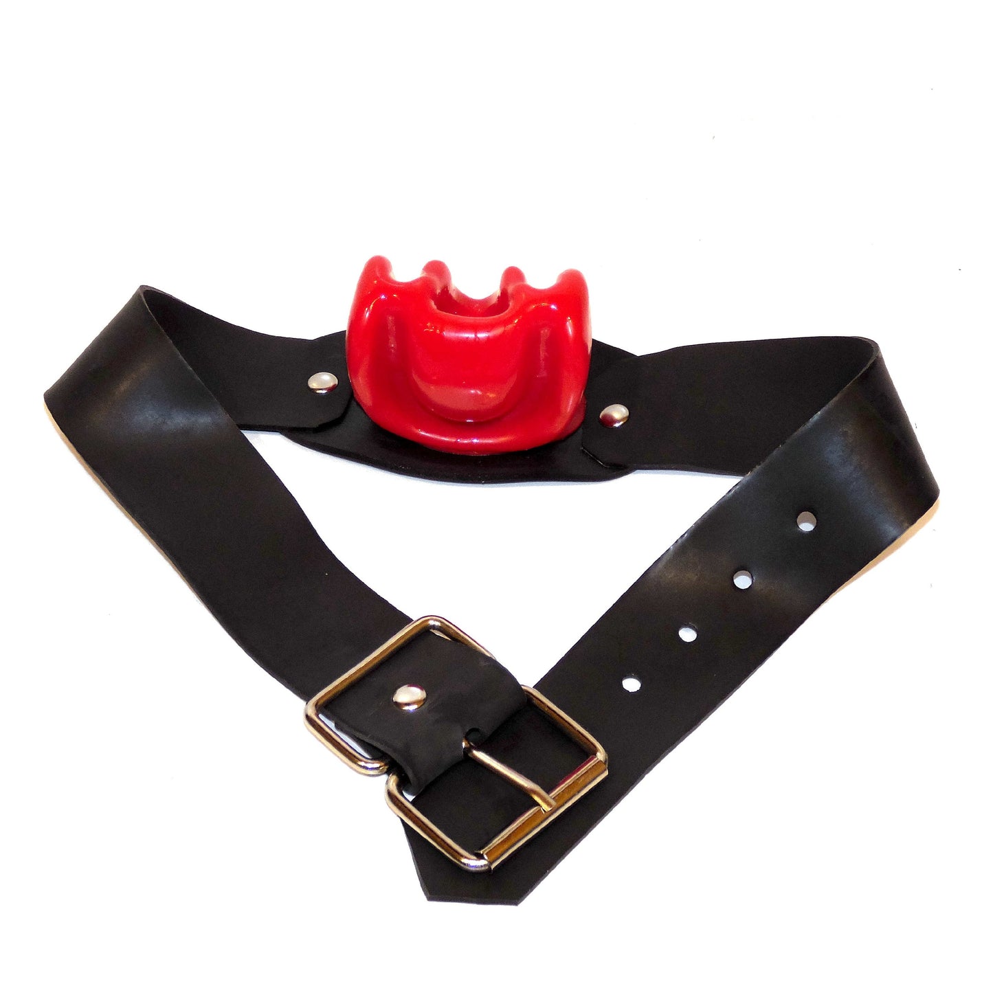 Latex Mundknebel mit Beisstück
