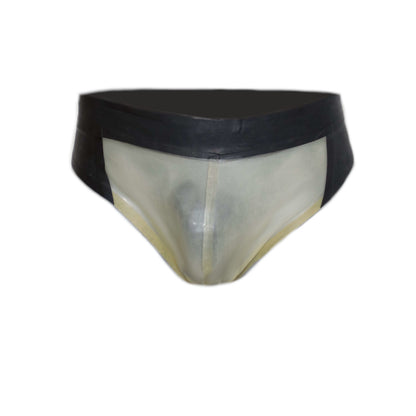 Latex underwear rubber fetish slip for men