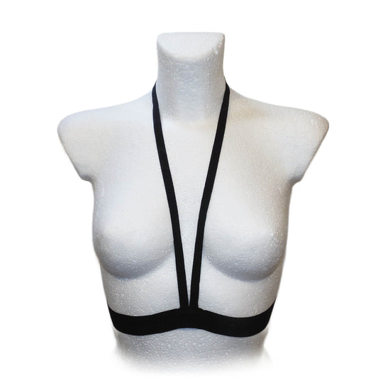Bras Black Harness