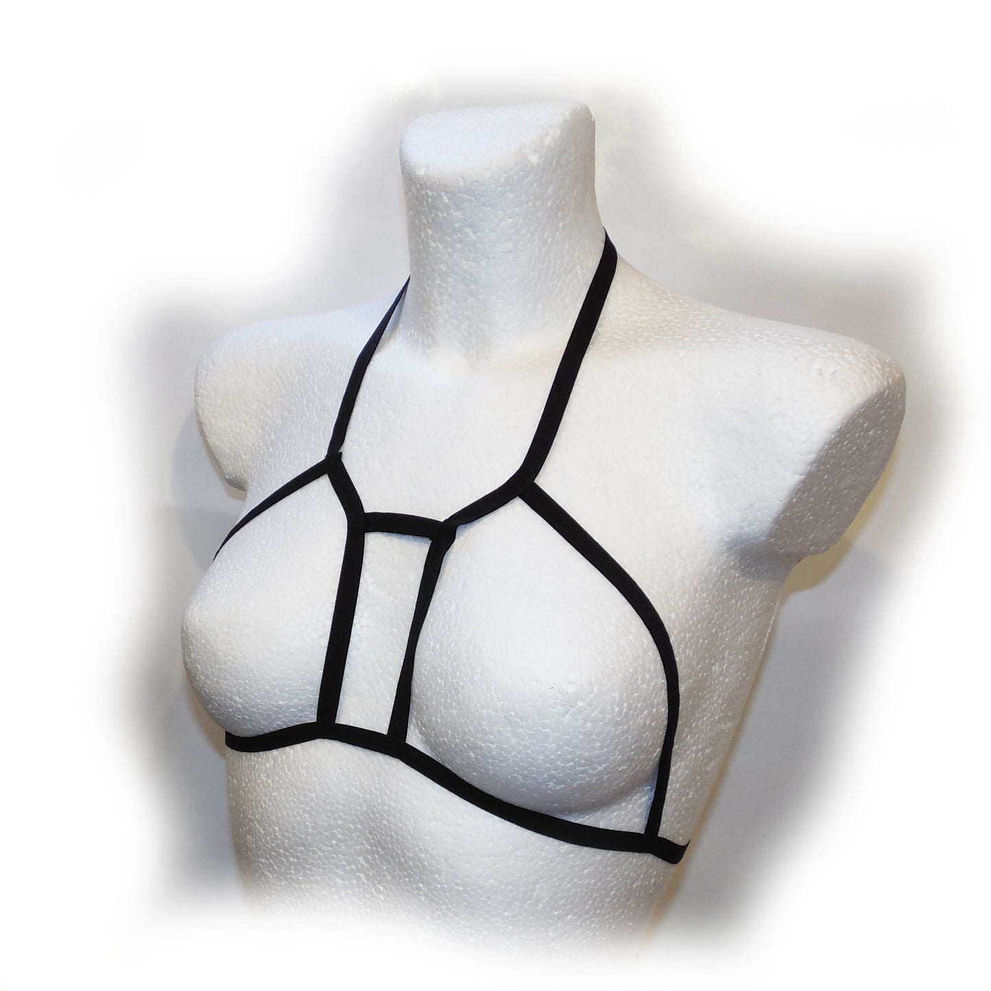 Bras Black Harness