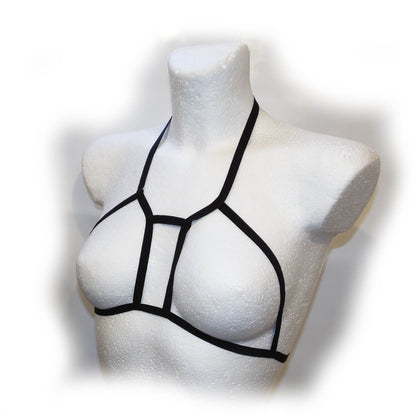 Bras Black Harness
