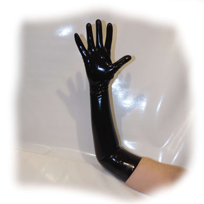Latex Handschuhe lang