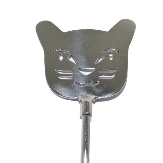 SM-Patsche aus Metall Katzenkopf massiv und stabil