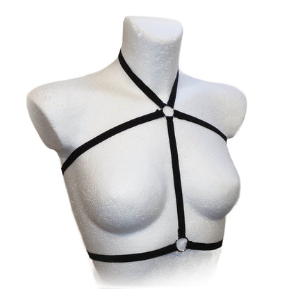 Bras Black Harness