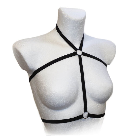 Bras Black Harness