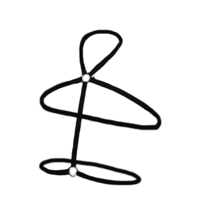 Bras Black Harness