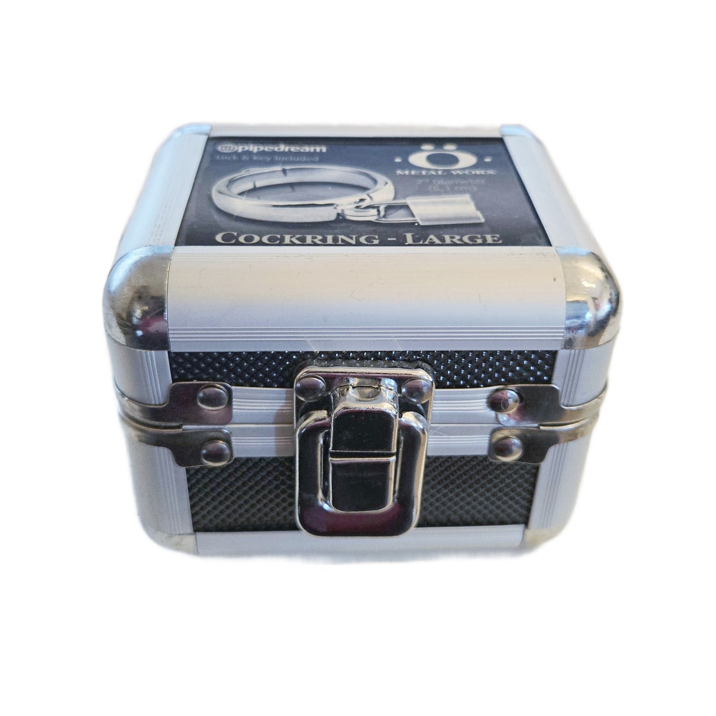 Penisring aus Metall mit hochwertigem Geschenkbox