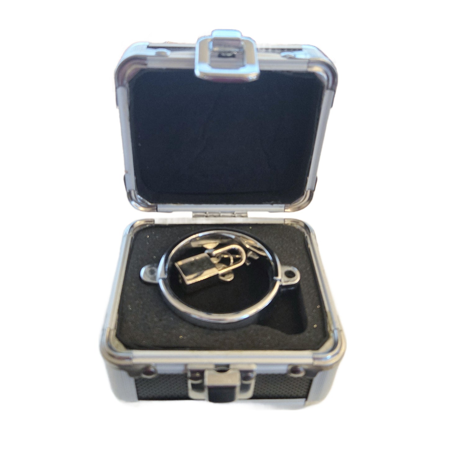 Penisring aus Metall mit hochwertigem Geschenkbox