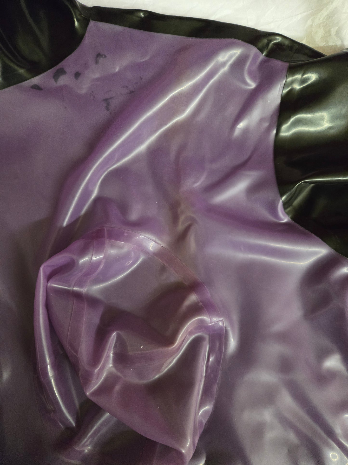 Latex Damen Oberteil 0,4mm Latex 2.Wahl Gr.XL