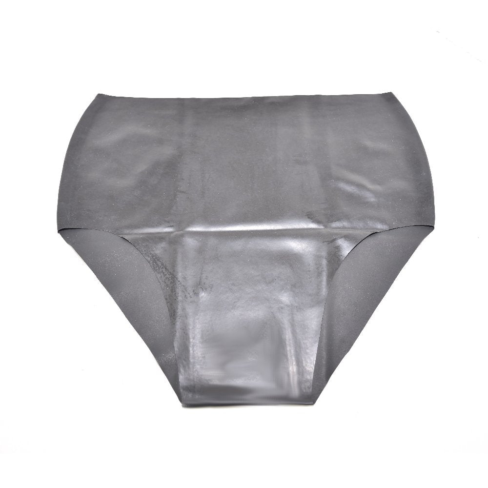 Latex Female Slip Schwarz extra heiß - 0,3 mm