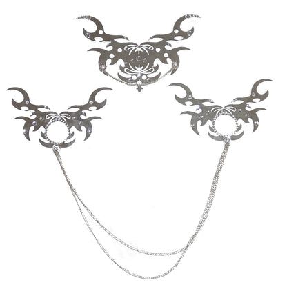 Nippelcover Aufkleber 3-er Set Brust und Schambein