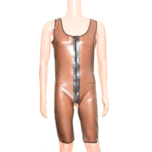 Latex Body ouvert with Zipper Latex 0,4 mm
