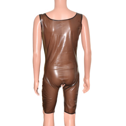 Latex Body ouvert with Zipper Latex 0,4 mm
