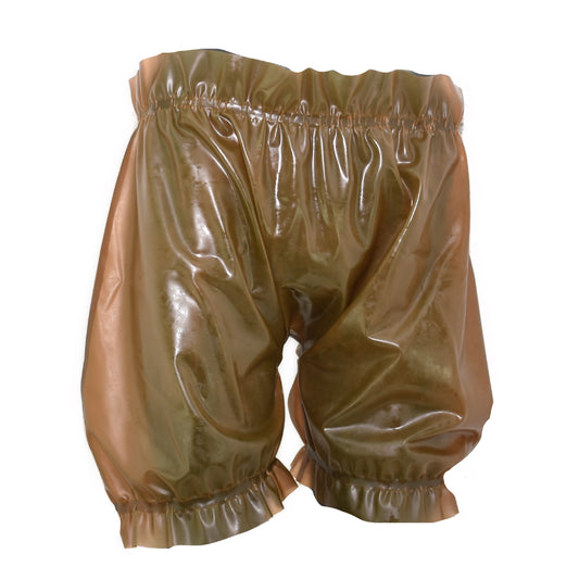 Latex Rüschen Shorts