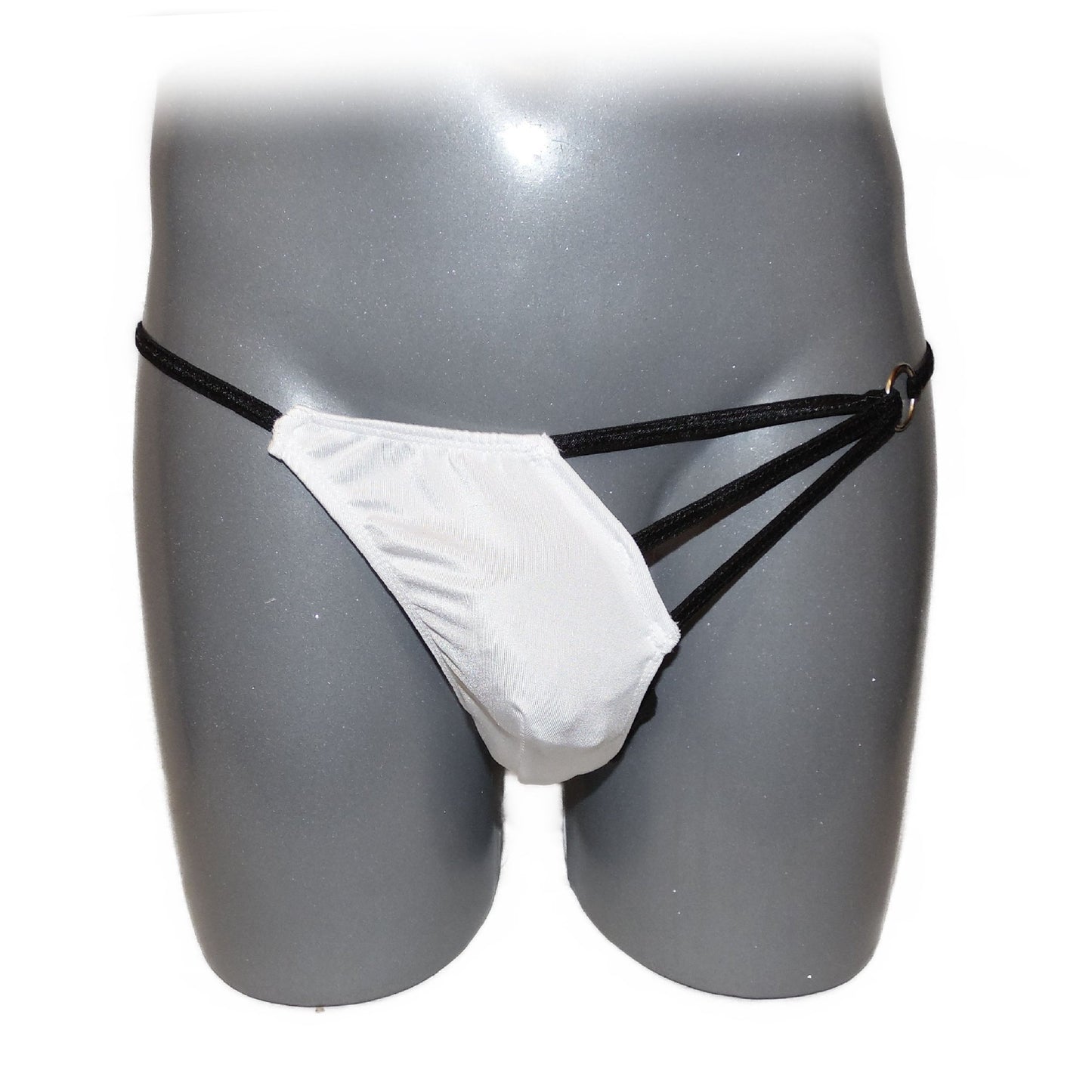 Asymmetrischer- Slip - Das erotische Etwas - Schwarz/Weiss