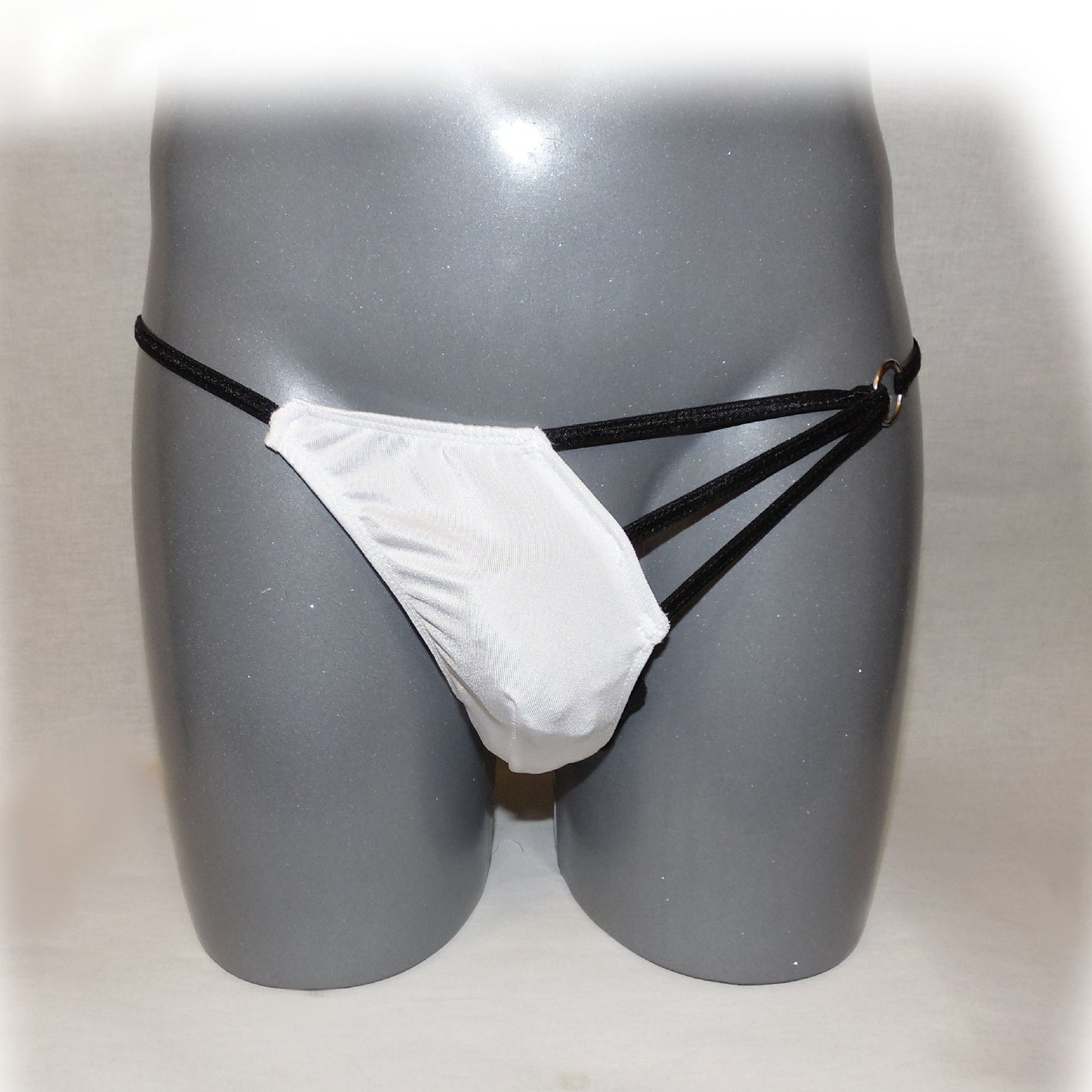 Asymmetrischer- Slip - Das erotische Etwas - Schwarz/Weiss