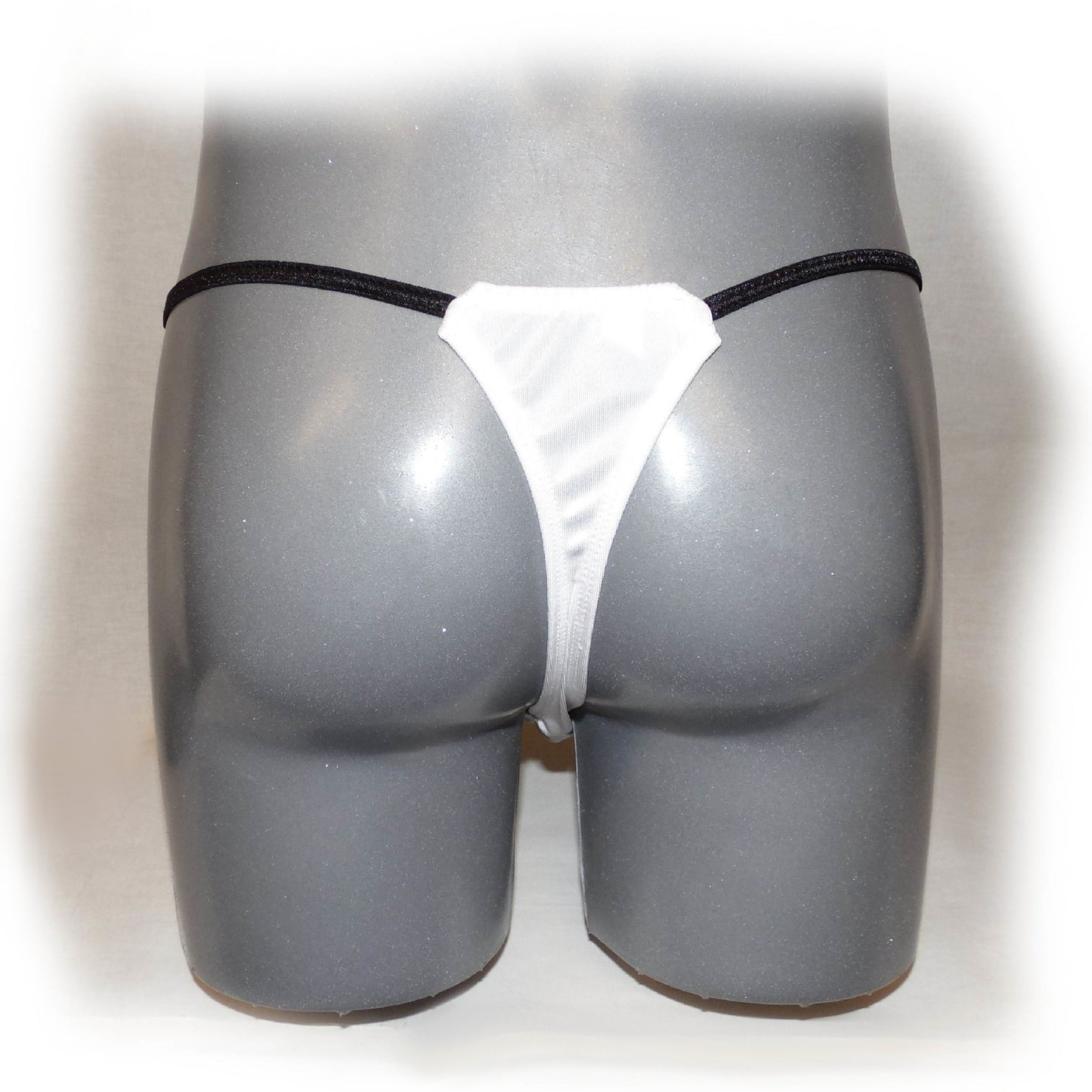 Asymmetrischer- Slip - Das erotische Etwas - Schwarz/Weiss