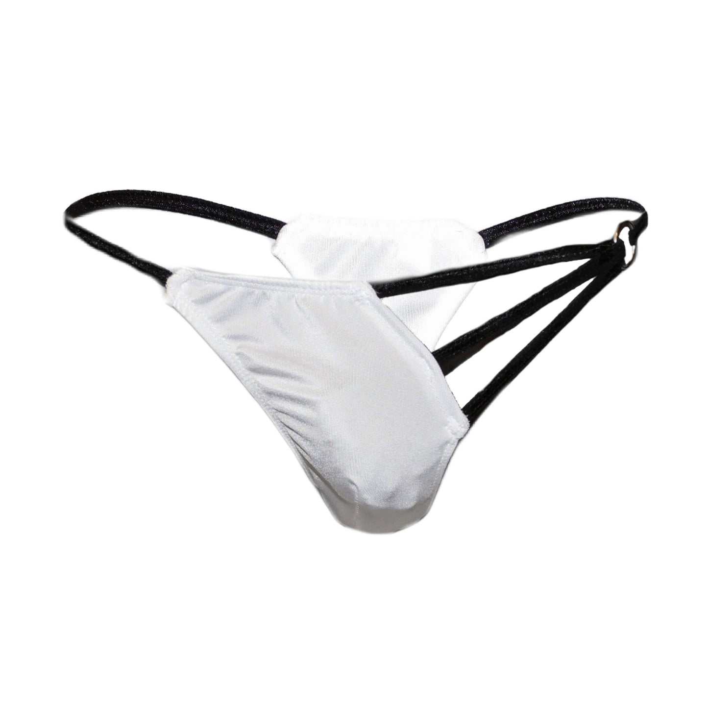 Asymmetrischer- Slip - Das erotische Etwas - Schwarz/Weiss