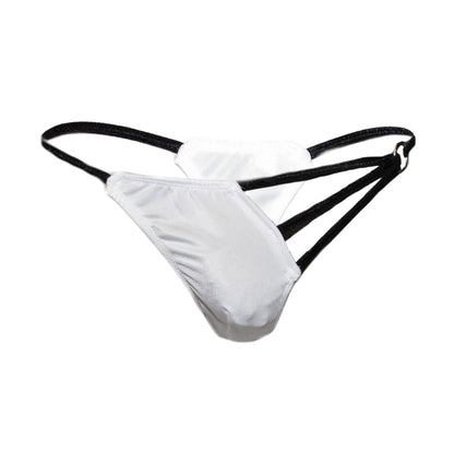 Asymmetrischer- Slip - Das erotische Etwas - Schwarz/Weiss