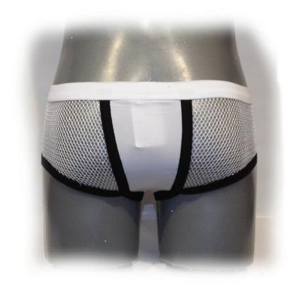 Boxer Shorts Mesh mit glitzernden Fasern