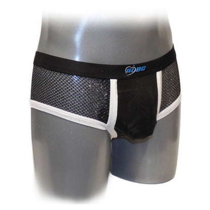 Boxer Shorts Mesh mit glitzernden Fasern